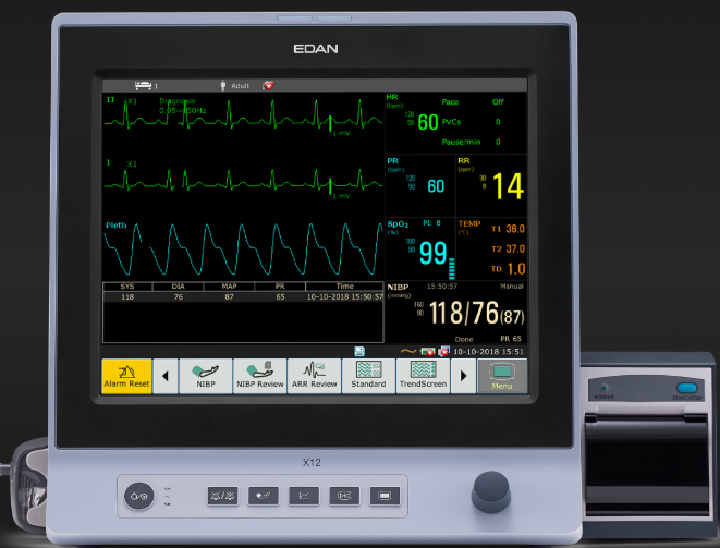 EDAN X10 Series Patient Monitor