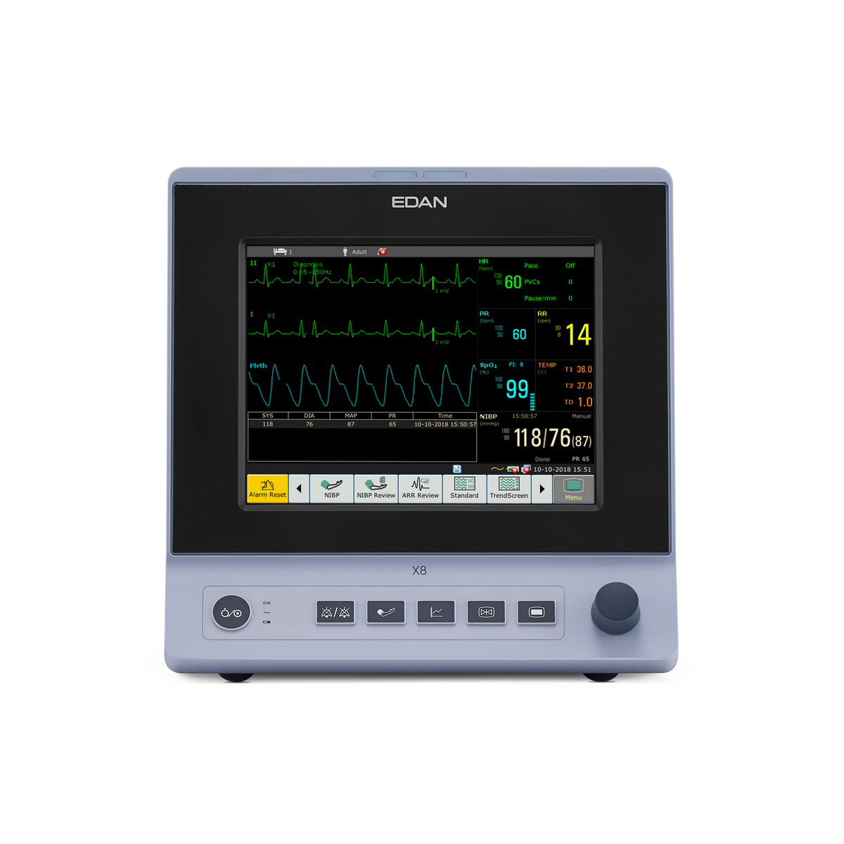 EDAN X10 Series Patient Monitor