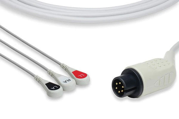CritiCare / Edan 3-Lead ECG Cable