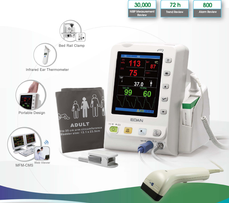 Edan M3 Vital Signs Monitor