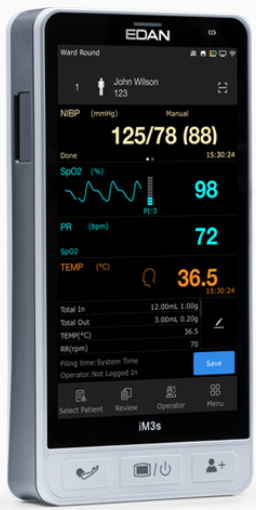 Edan iM3s Handheld Vital Signs Monitor