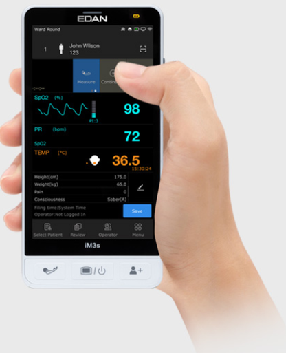 Edan iM3s Handheld Vital Signs Monitor